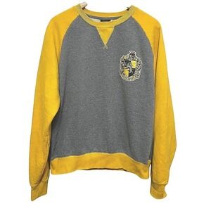 Harry Potter Hufflepuff Universal Studios Raglan Sweatshirt -‎ XL